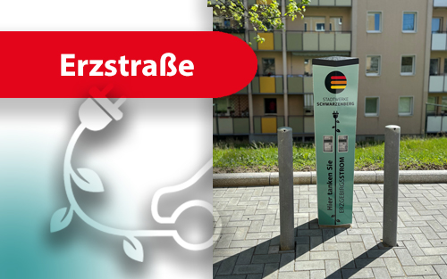 Stadtwerke Ladesäule in Schwarzenberg